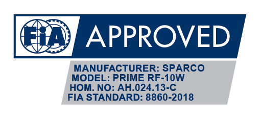 Sparco Helm Prime 8860 inkl. gratis Helmtasche