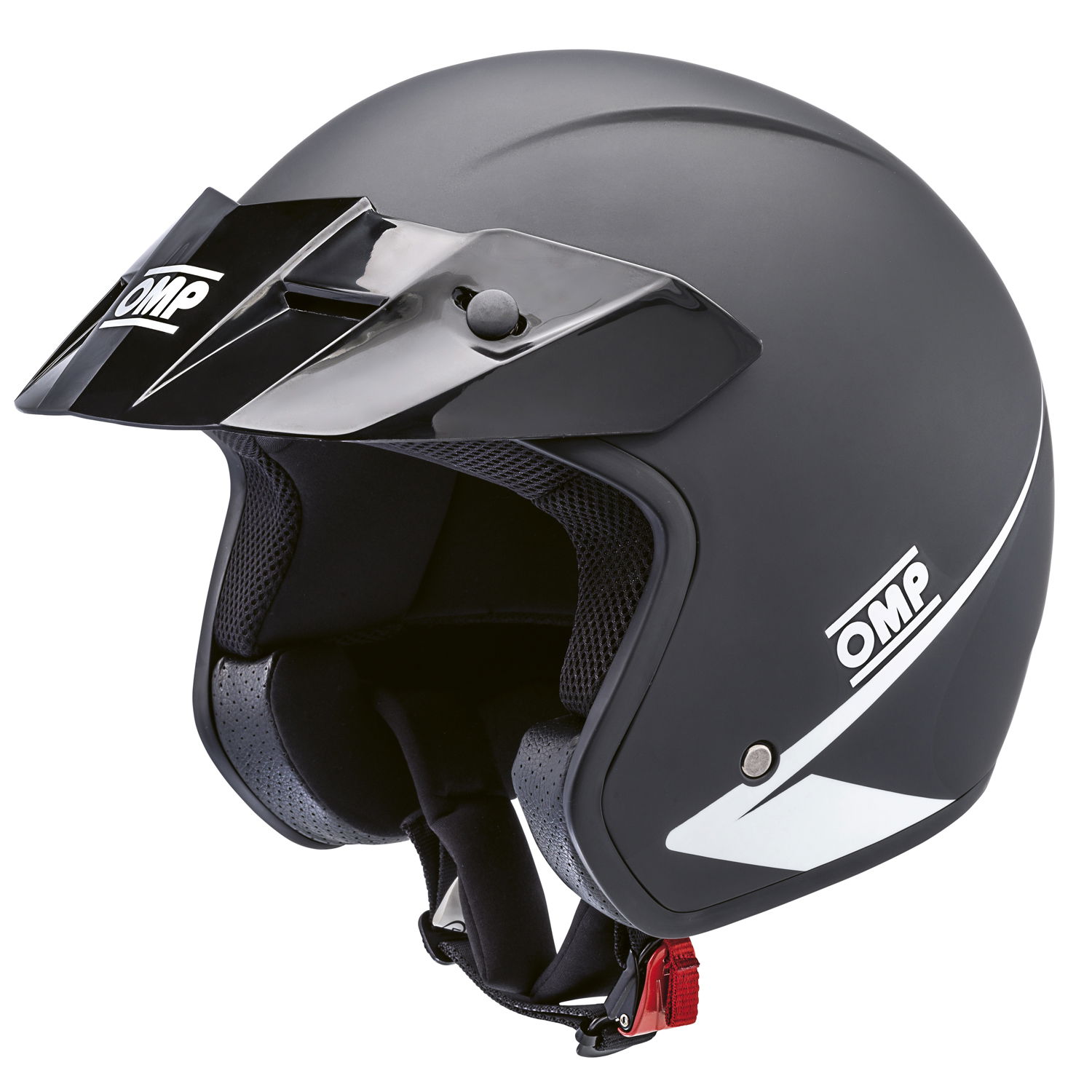 OMP Integralhelm Star 2017, mattschwarz (474S)
