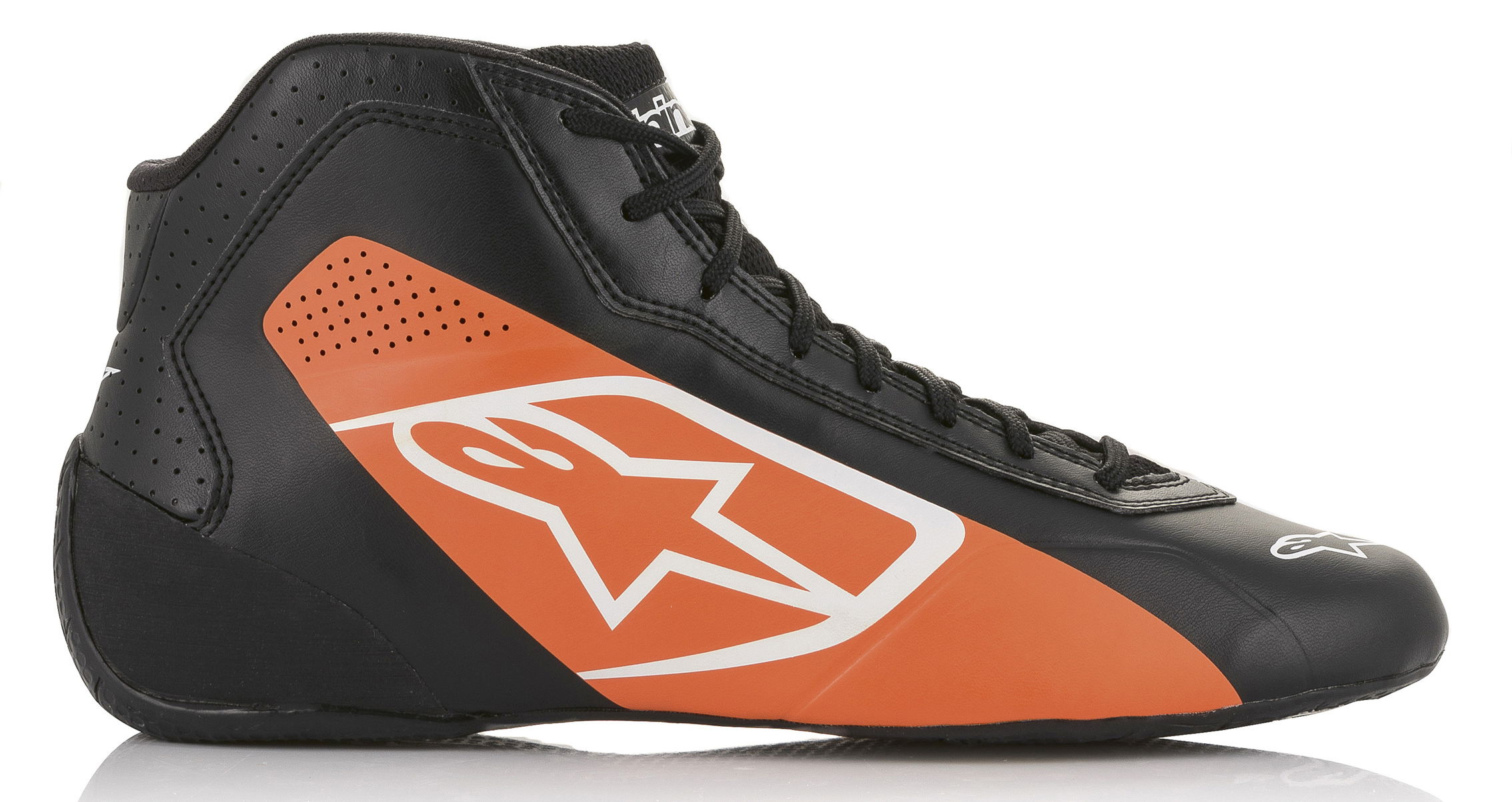 alpinestars-kartschuh-tech-1k-start-schwarz-orange-4 Alpinestars Kartschuh Tech 1K Start, schwarz/orange