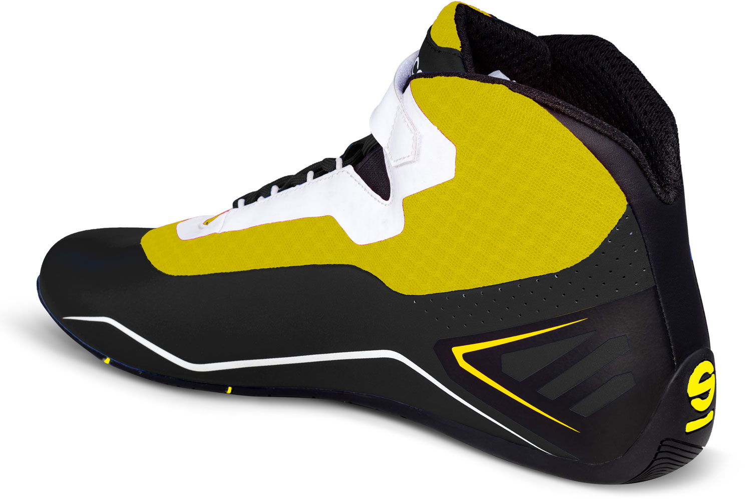 Sparco Kartschuh K-RUN, schwarz/gelb