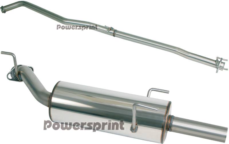 Powersprint Edelstahl Gr. N Rennsportanlage (991618)