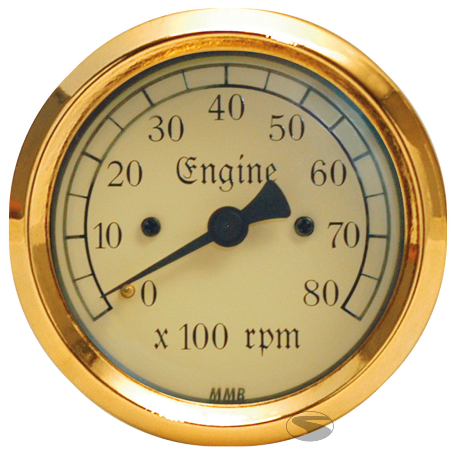 VDO classic Drehzahlmesser, gold