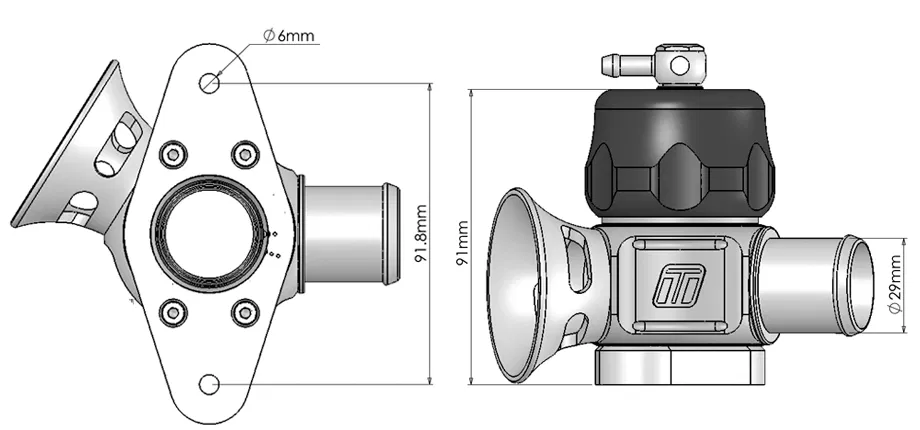 Turbosmart Blow Off Ventil