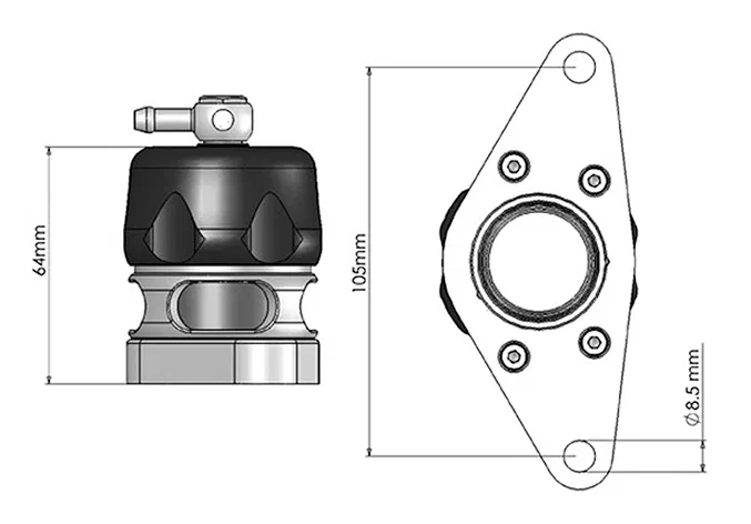 Turbosmart Blow Off Ventil