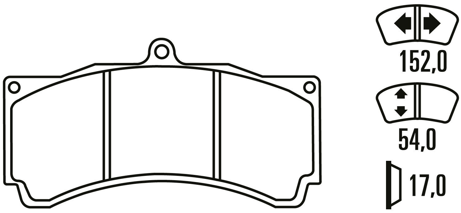 Ferodo Bremsbeläge DS 2500