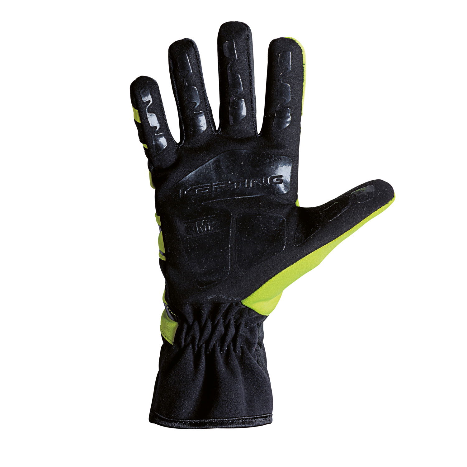 OMP Karthandschuh KS-3, schwarz/gelb
