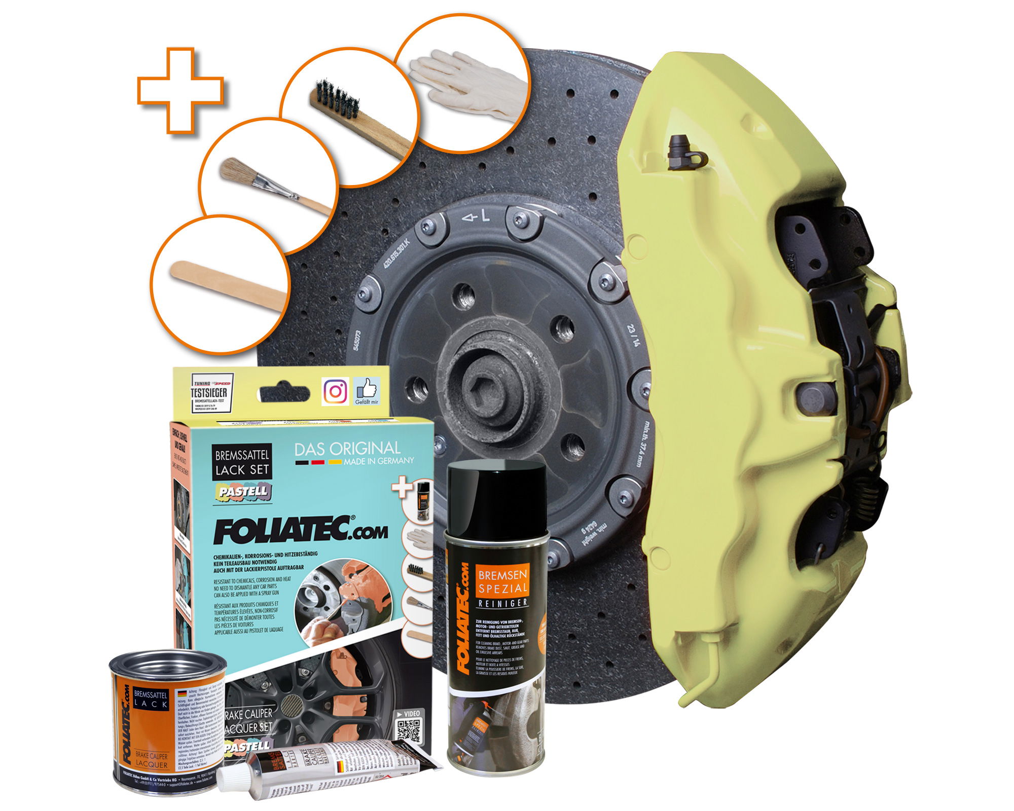 FoliaTec Bremssattellack | Standard Lack-Set