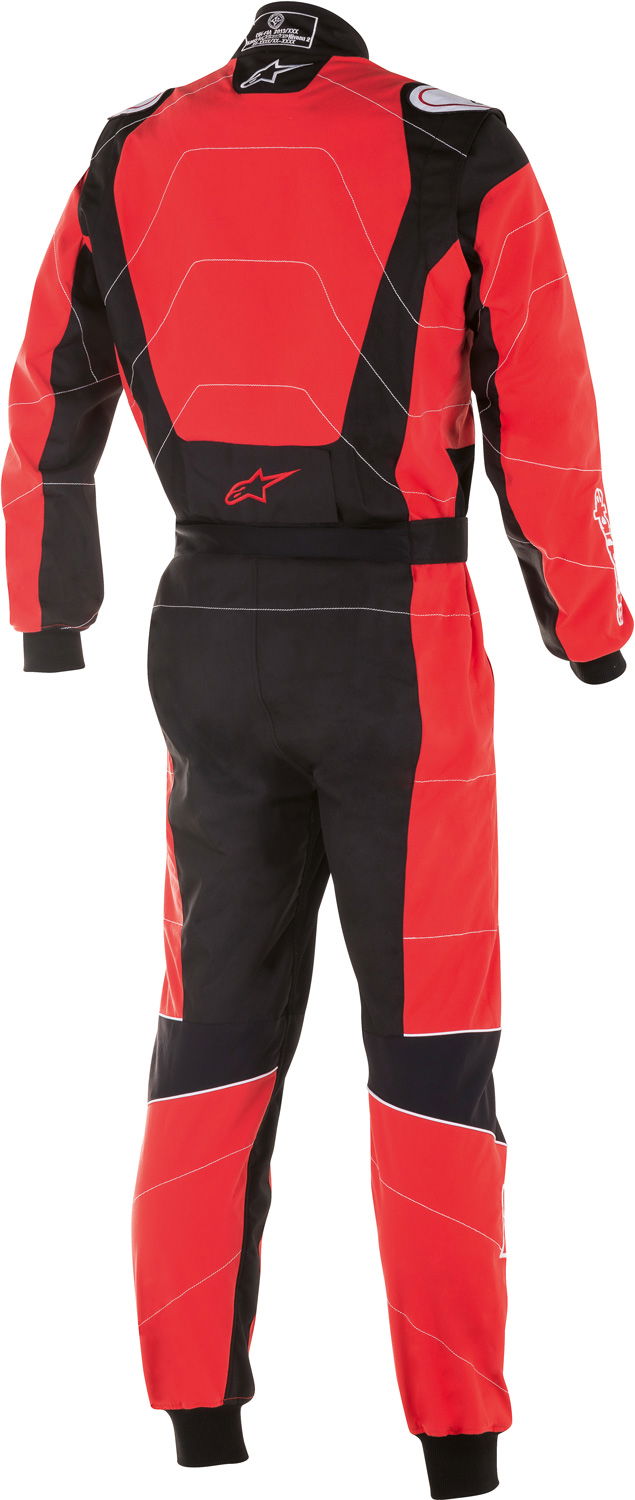 Alpinestars Kartoverall KMX3 v2, rot/schwarz
