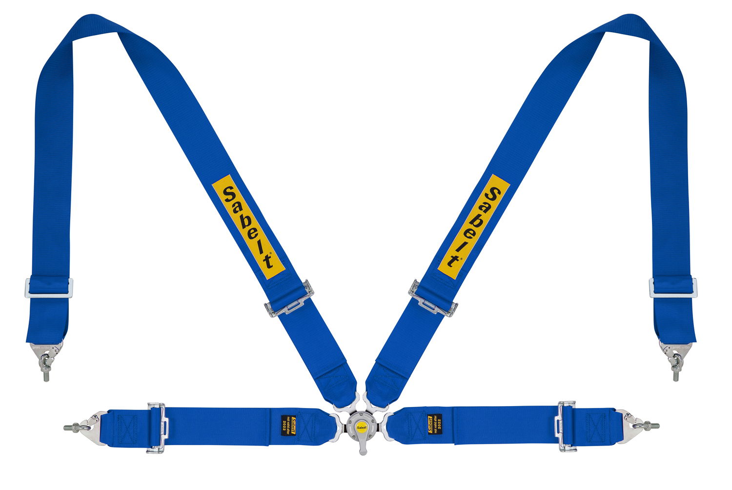 Sabelt Renngurt für Tourenwagen und Rallyesport, blau