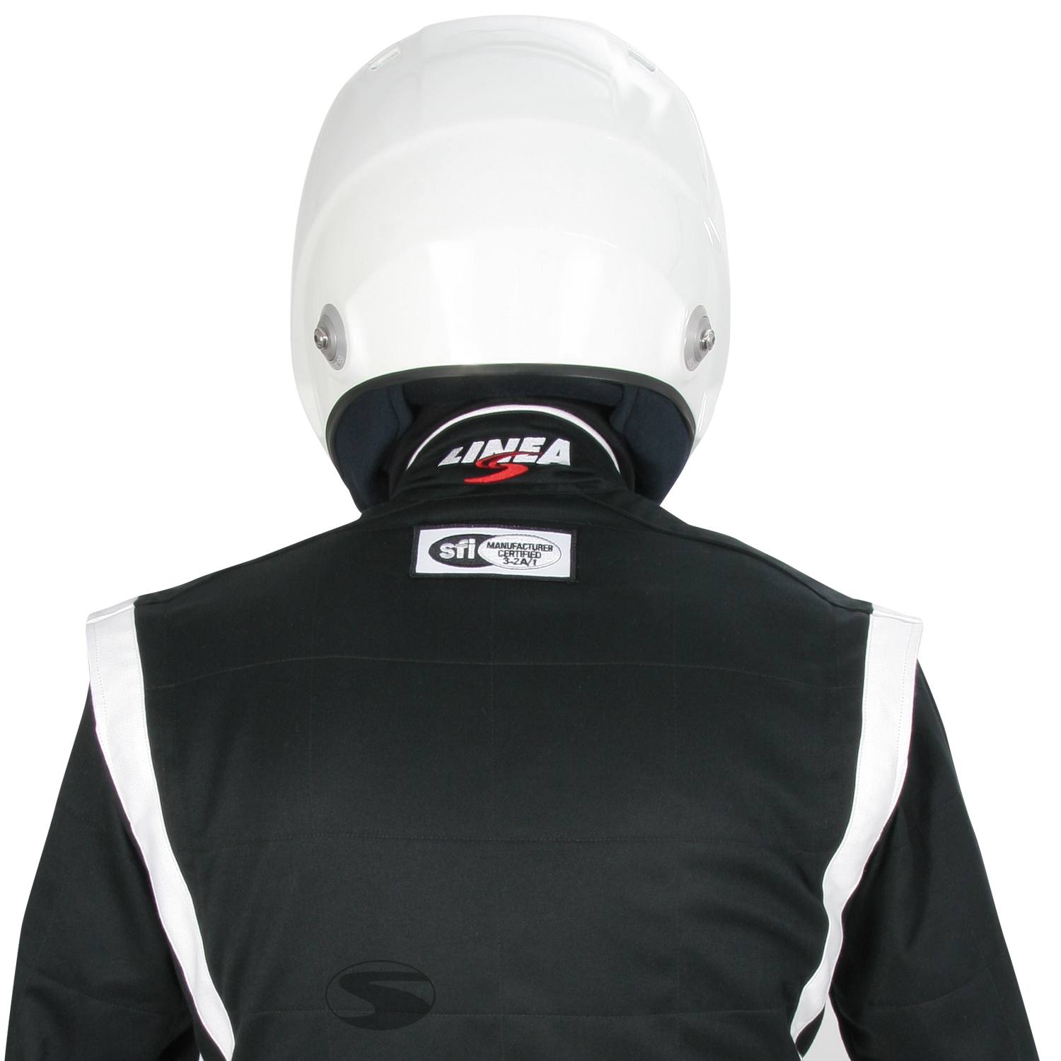 Linea S Renn-/Mechanikeroverall SFI, schwarz