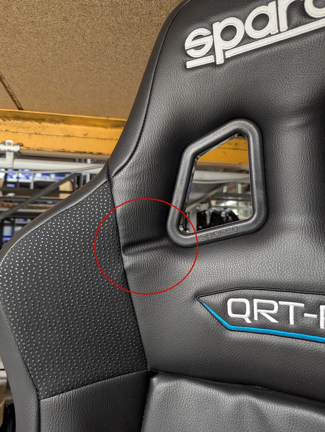 Sparco Rennsitz QRT-R Sky Sparco Rennsitz QRT-R Sky