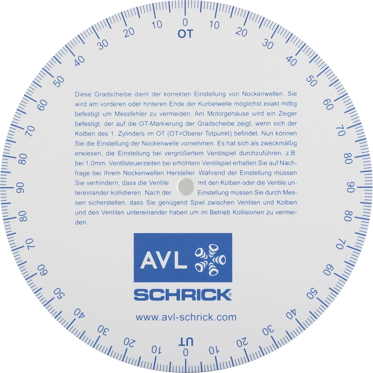Schrick Gradscheibe