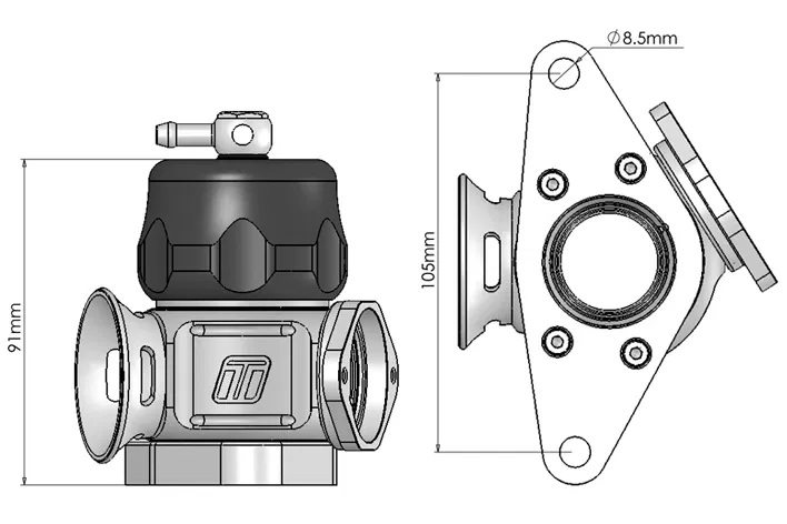 Turbosmart Blow Off Ventil