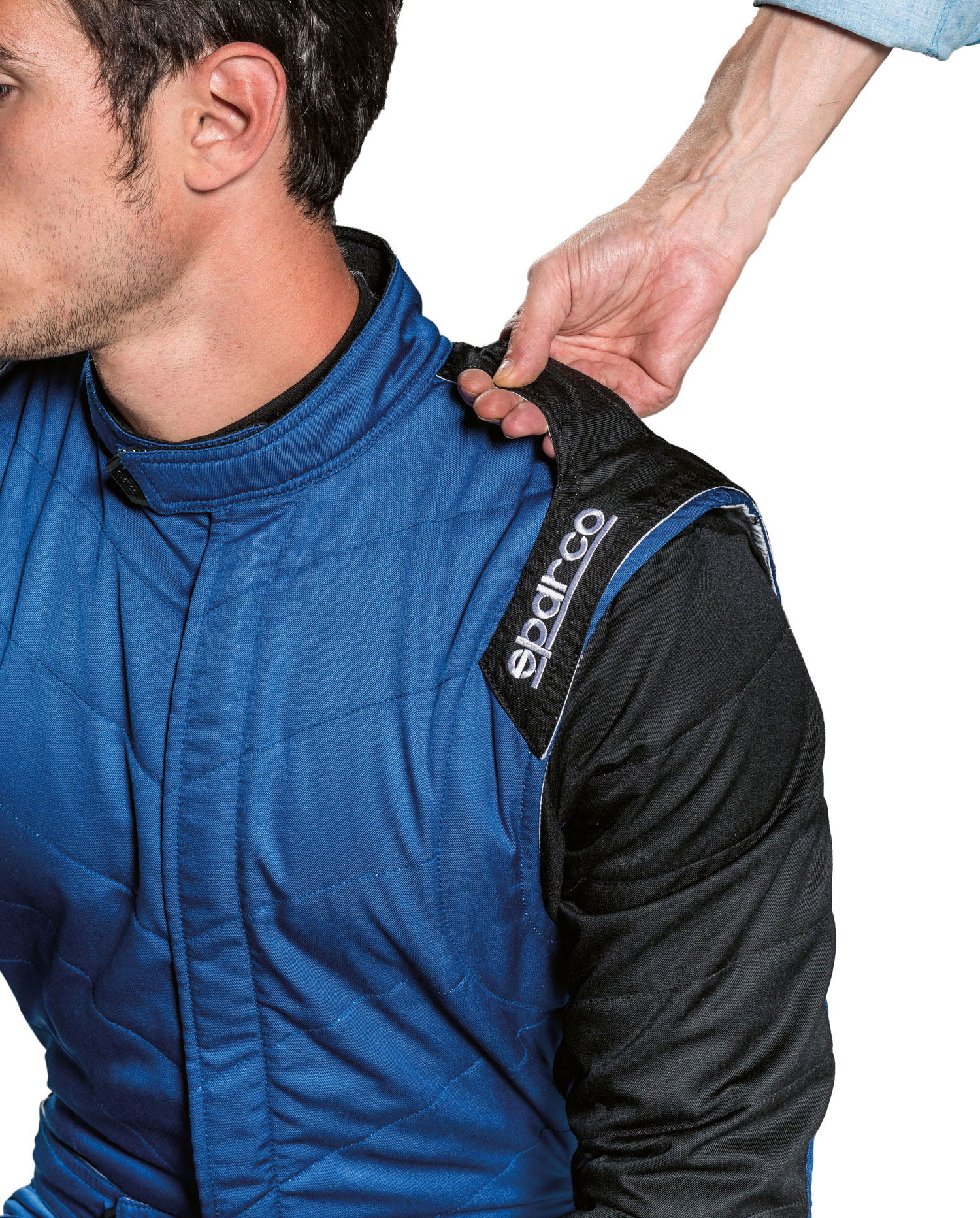 Sparco Rennoverall Energy RS-5, blau/schwarz