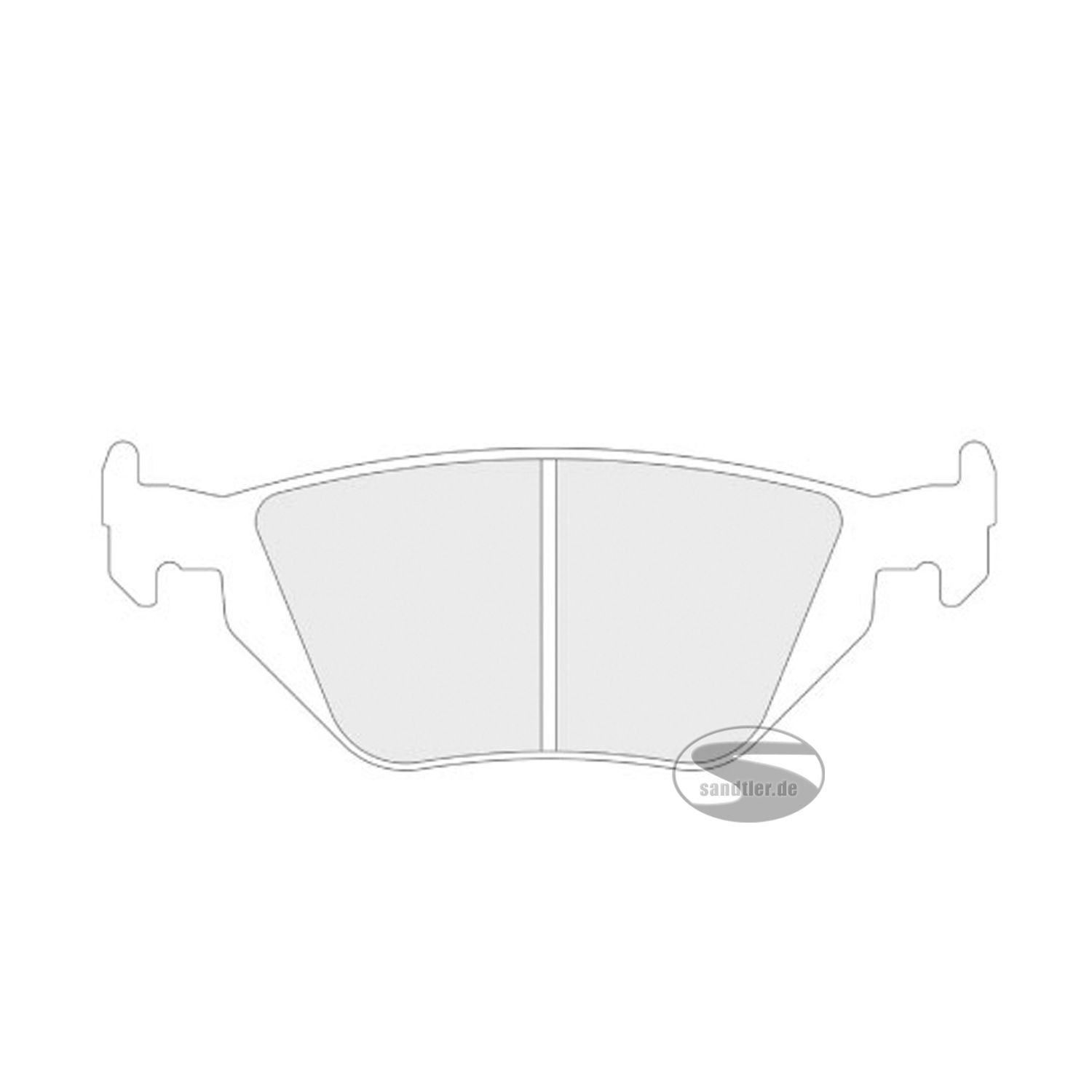 CL Brakes Bremsbelag RC 5 