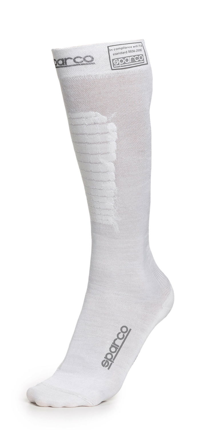 Sparco Socken mit Kompression, weiß