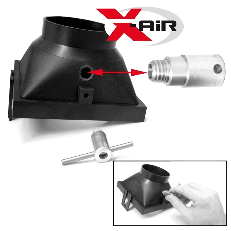X-Air Anschlußstück für Kurbelgehäuse-Entlüftung