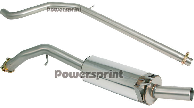 Powersprint Edelstahl Gr. A Rennsportanlage Ø 60 mm (990905)