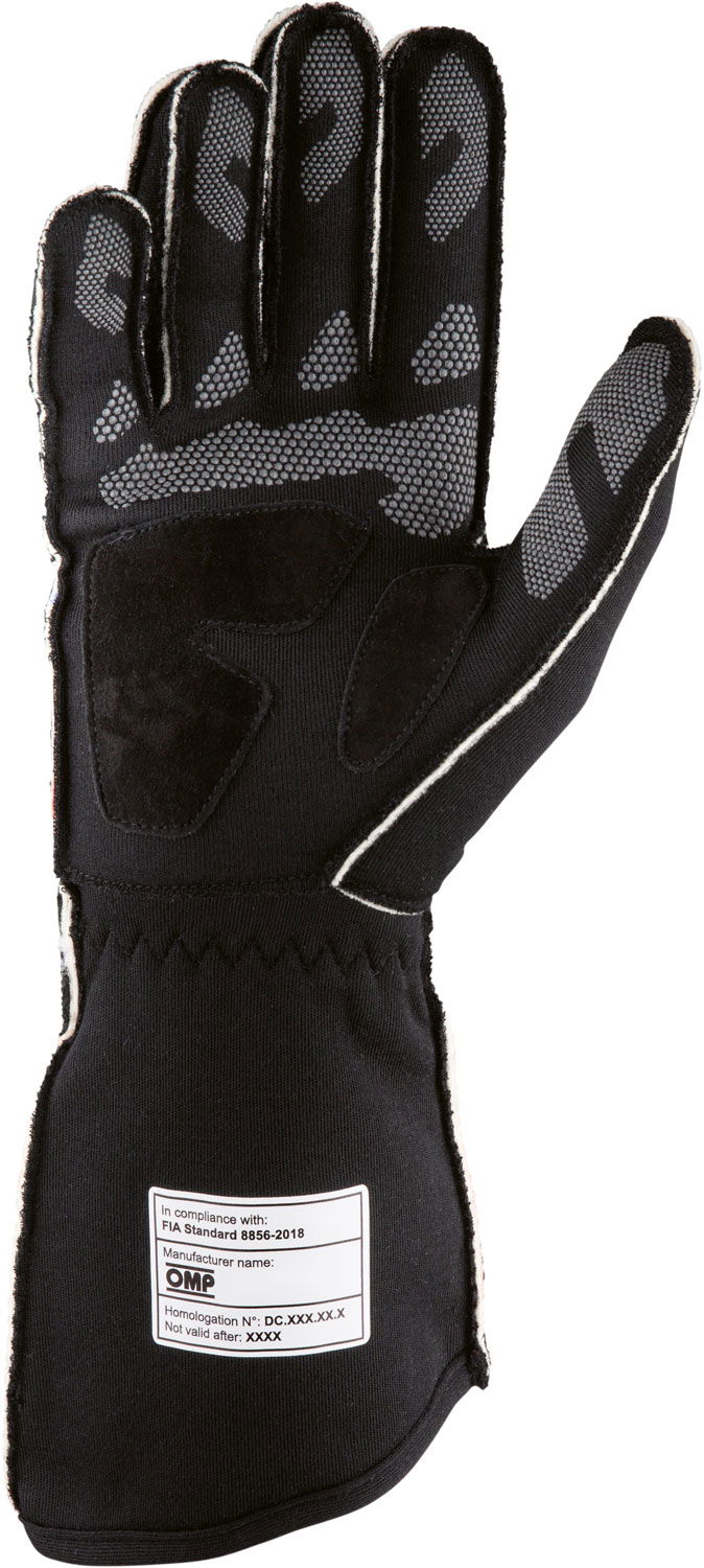 OMP Handschuh Tecnica, schwarz/rot