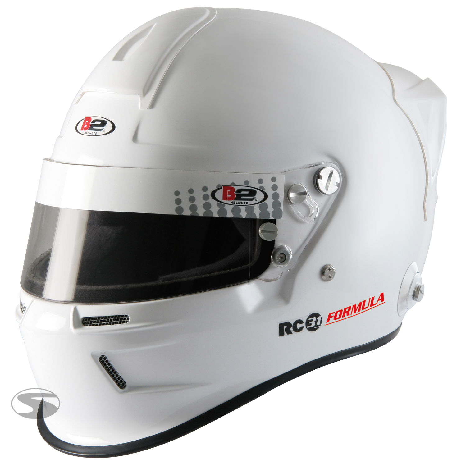 B2 Integralhelm, weiß