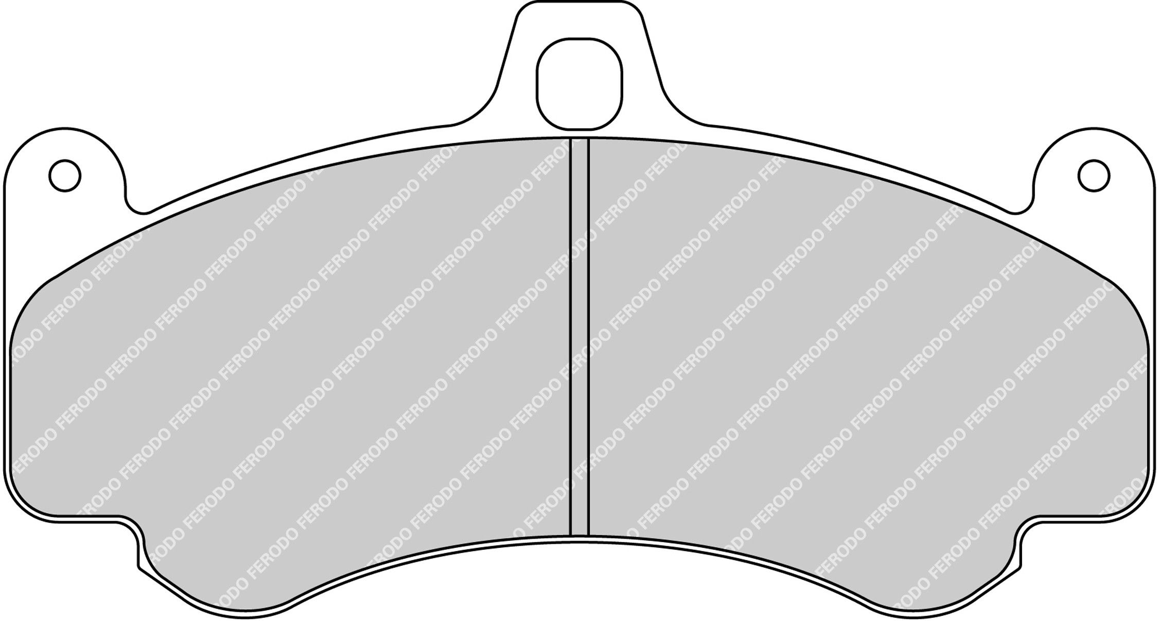 Ferodo Bremsbeläge DS 1.11, Vorderachse