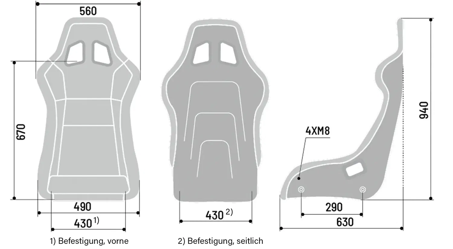 Sparco Rennsitz QRT-C
