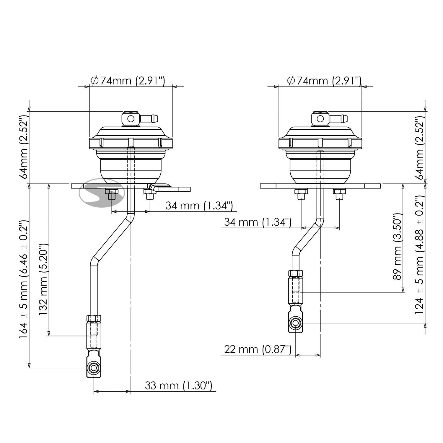 Turbosmart Internes Wastegate