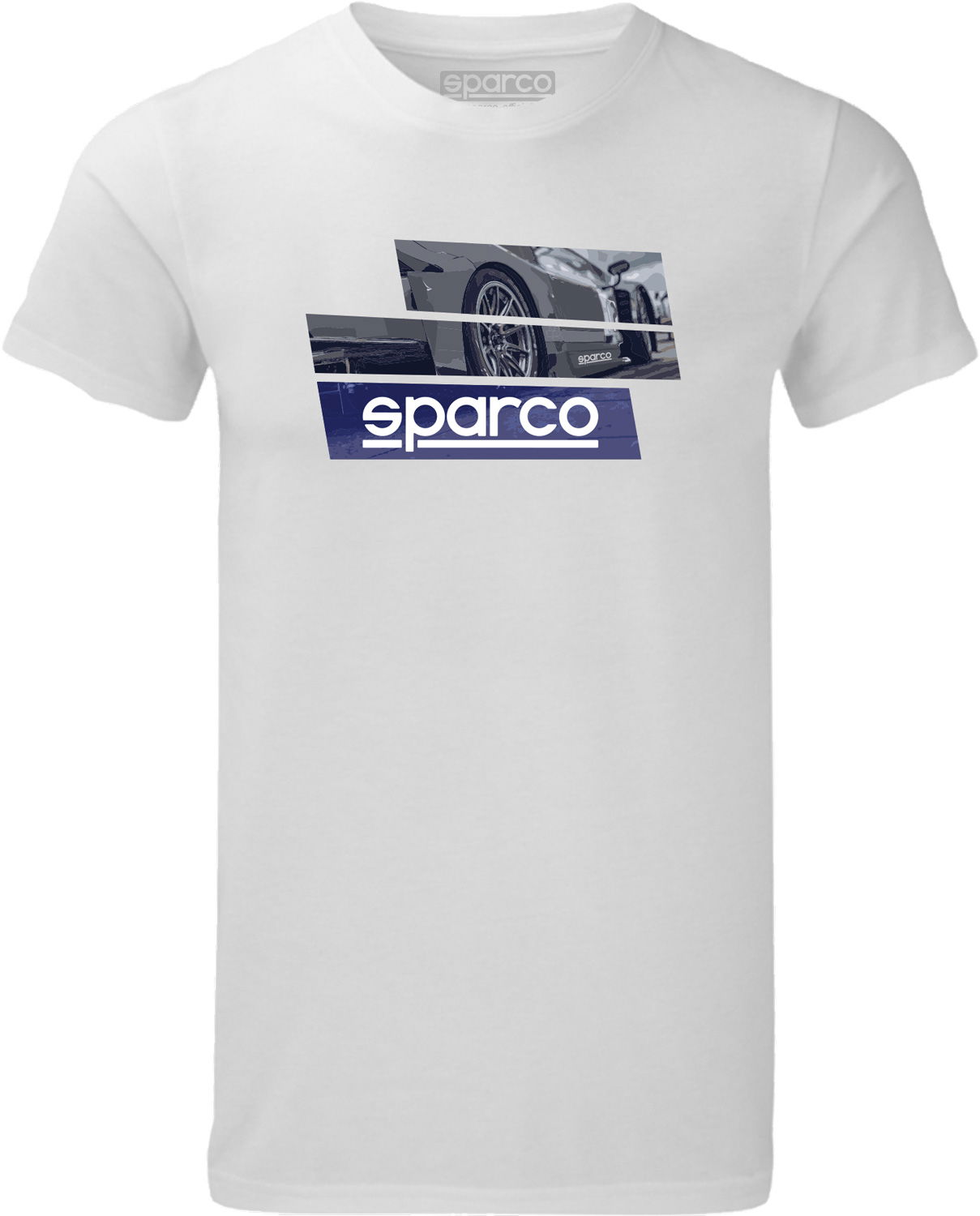 Sparco T-Shirt 1977, weiß