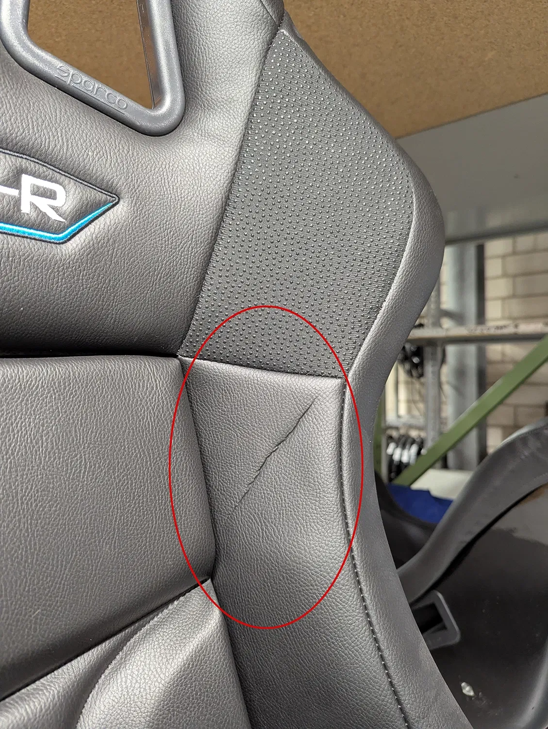 Sparco Rennsitz QRT-R Sky