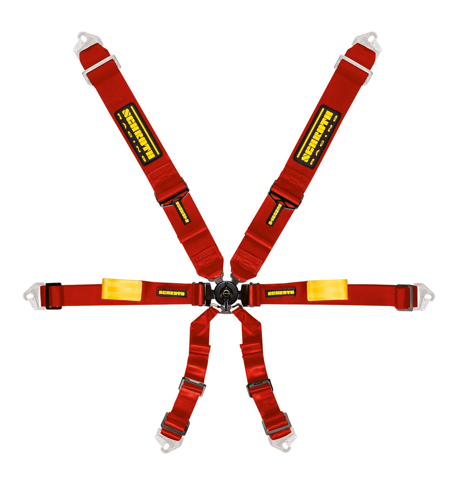 Schroth Renngurt Enduro Belt, 3x2, rot