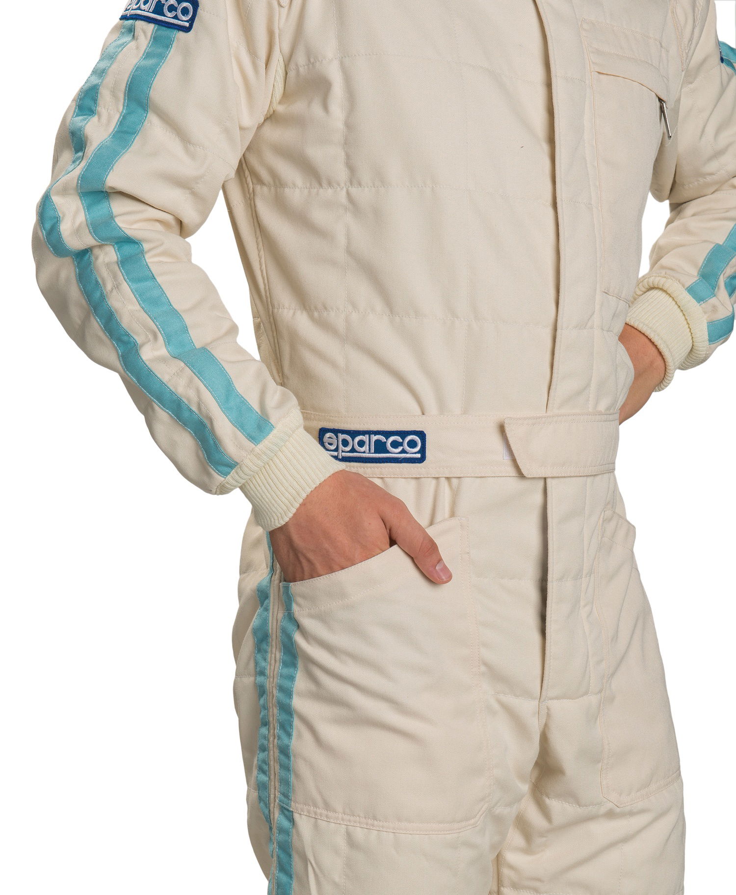 Sparco Rennoverall Classic, ecru