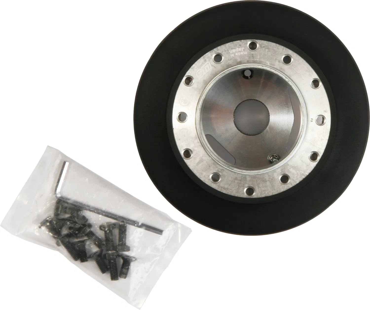Lenkradnabe aus Aluminium