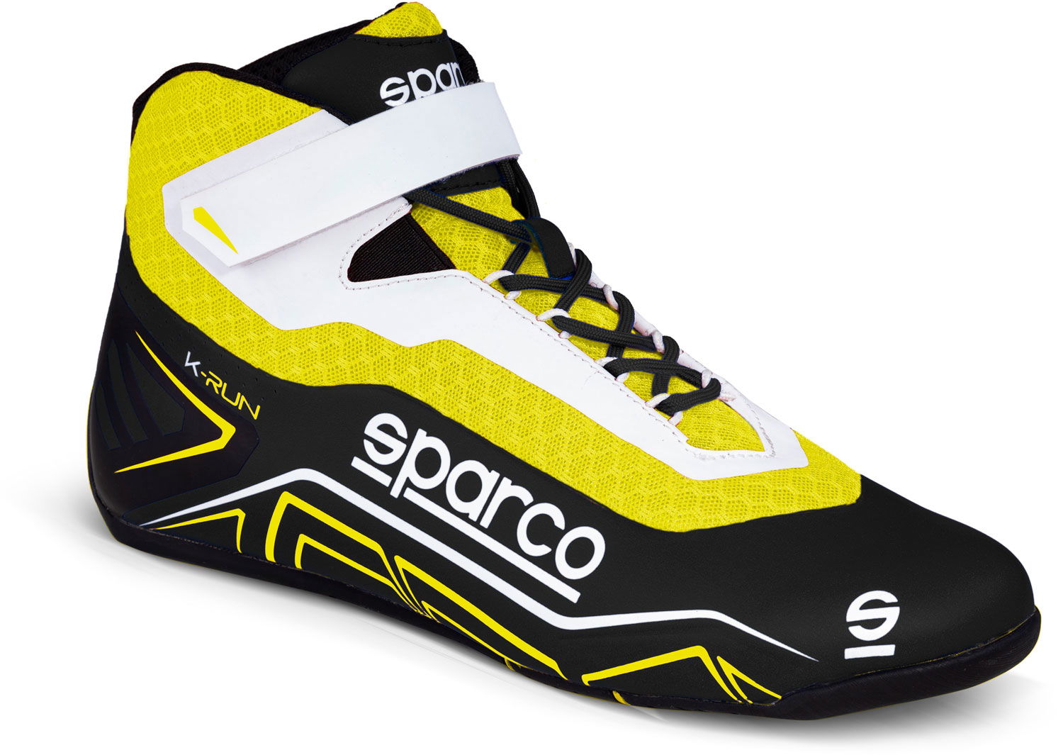 Sparco Kartschuh K-RUN, schwarz/gelb