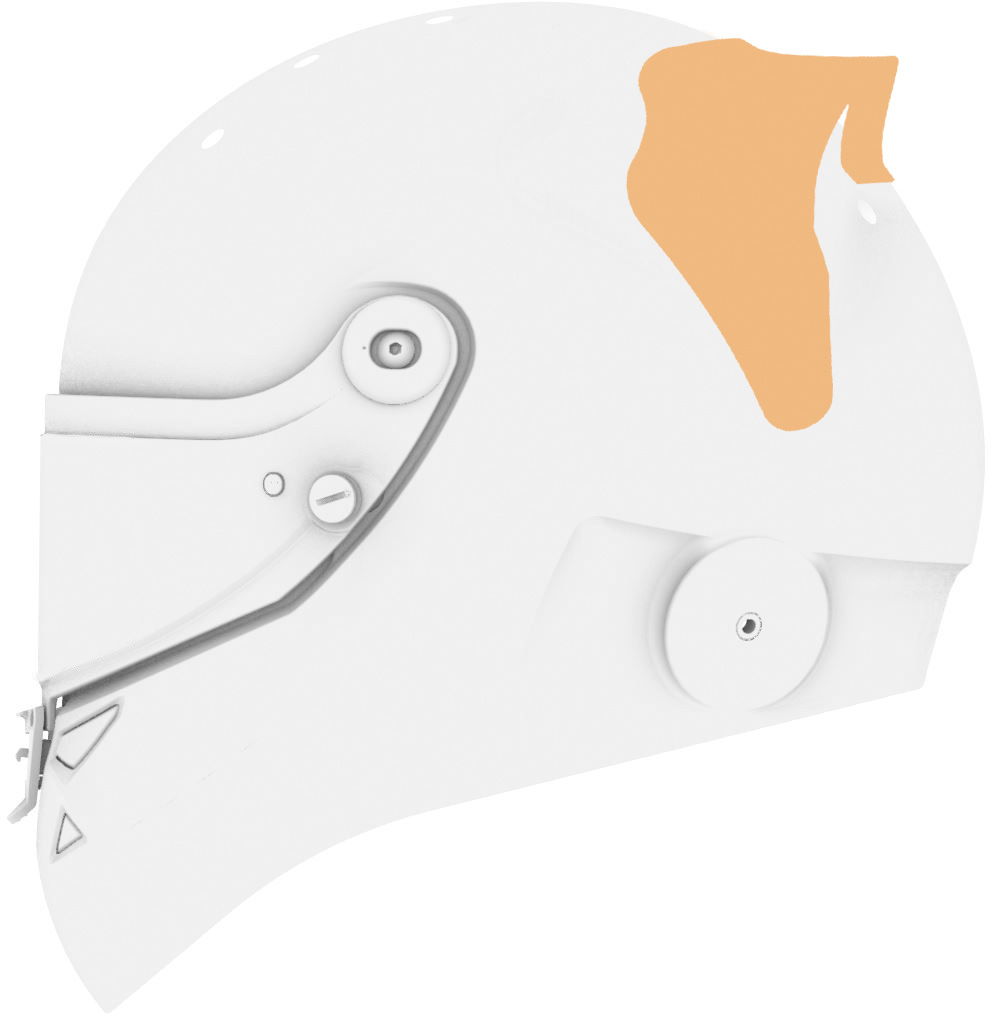 Schuberth Top Spoiler, flat
