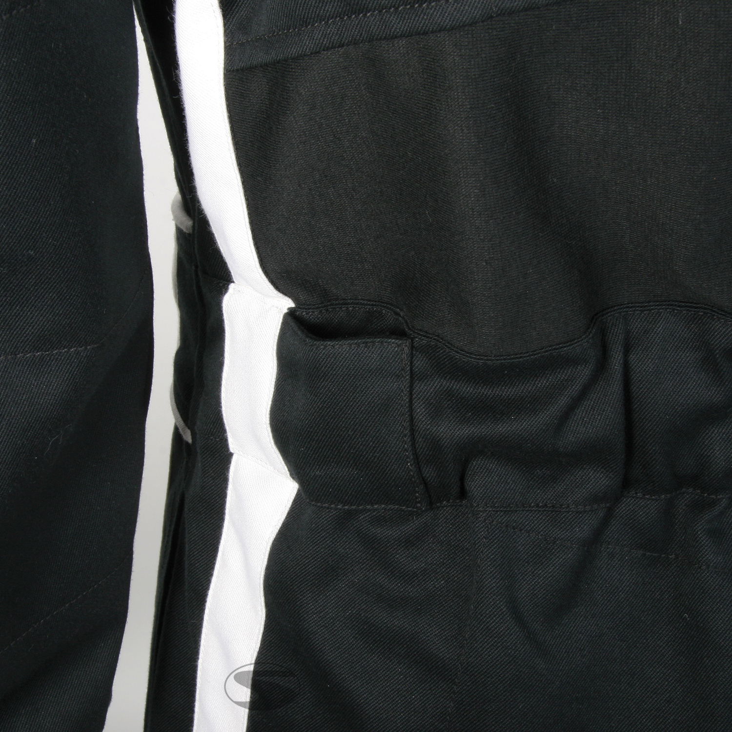 Linea S Renn-/Mechanikeroverall SFI, schwarz