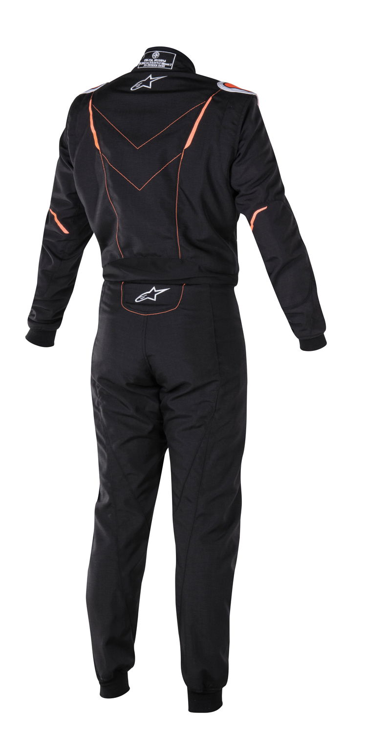 Alpinestars Kartoverall Super KMX1, schwarz/orange