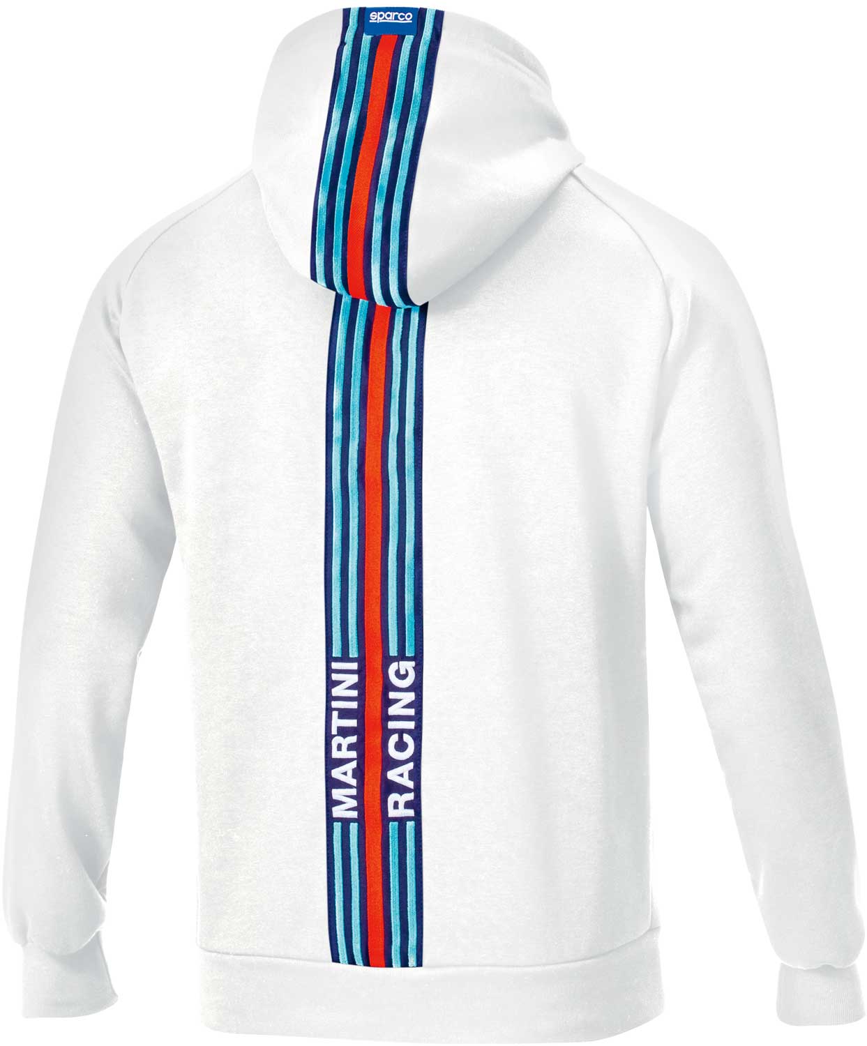 Sparco Hoodie Big Stripes | Martini Racing