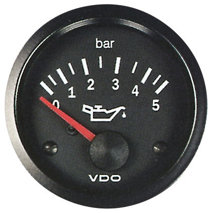 VDO cockpit vision Öldruckanzeige
