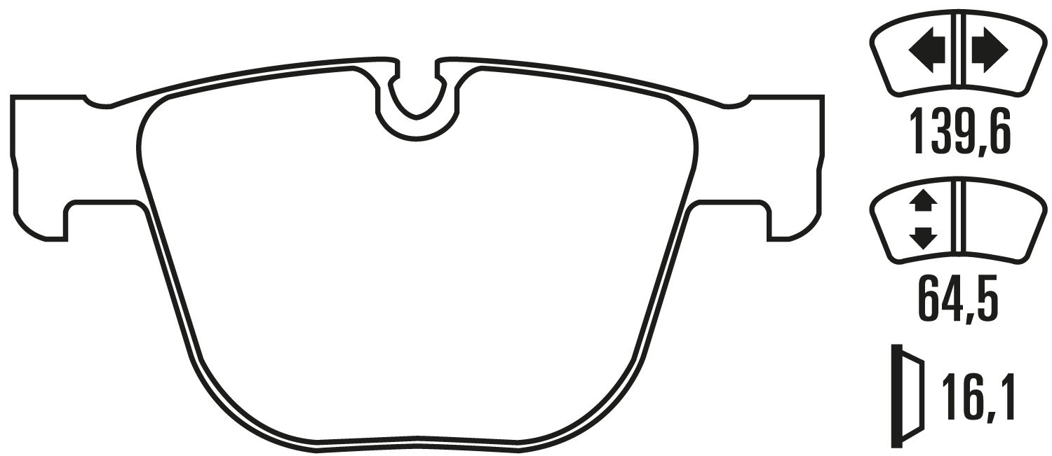 Ferodo Bremsbeläge DS 2500