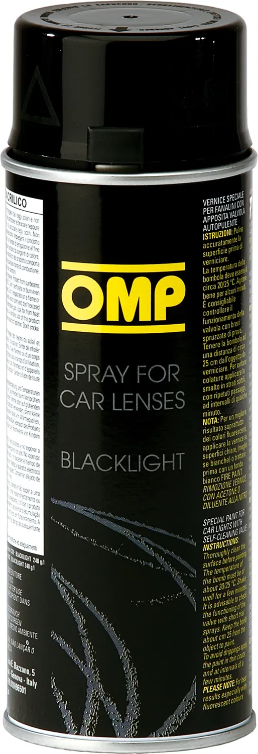 OMP Tönungsspray Black Light, schwarz
