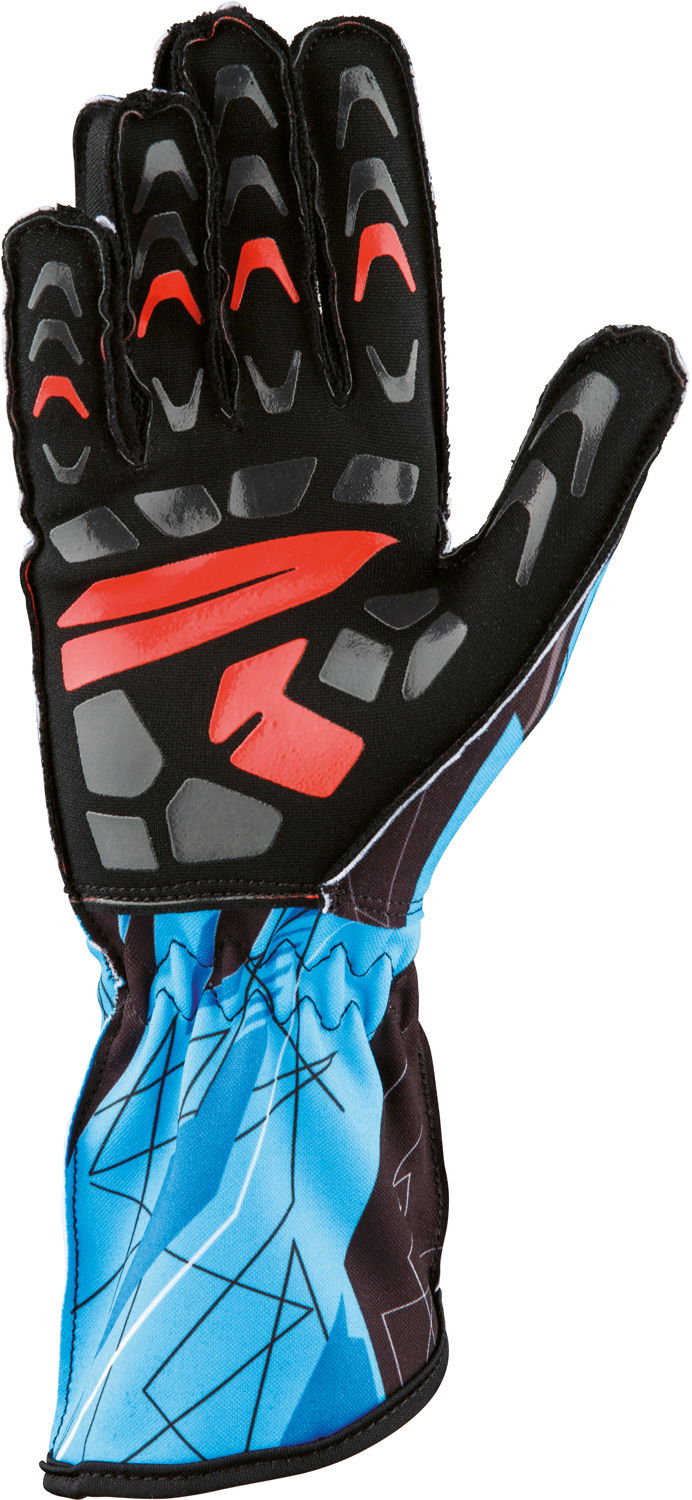 OMP Karthandschuh KS-2 Art, blau/schwarz