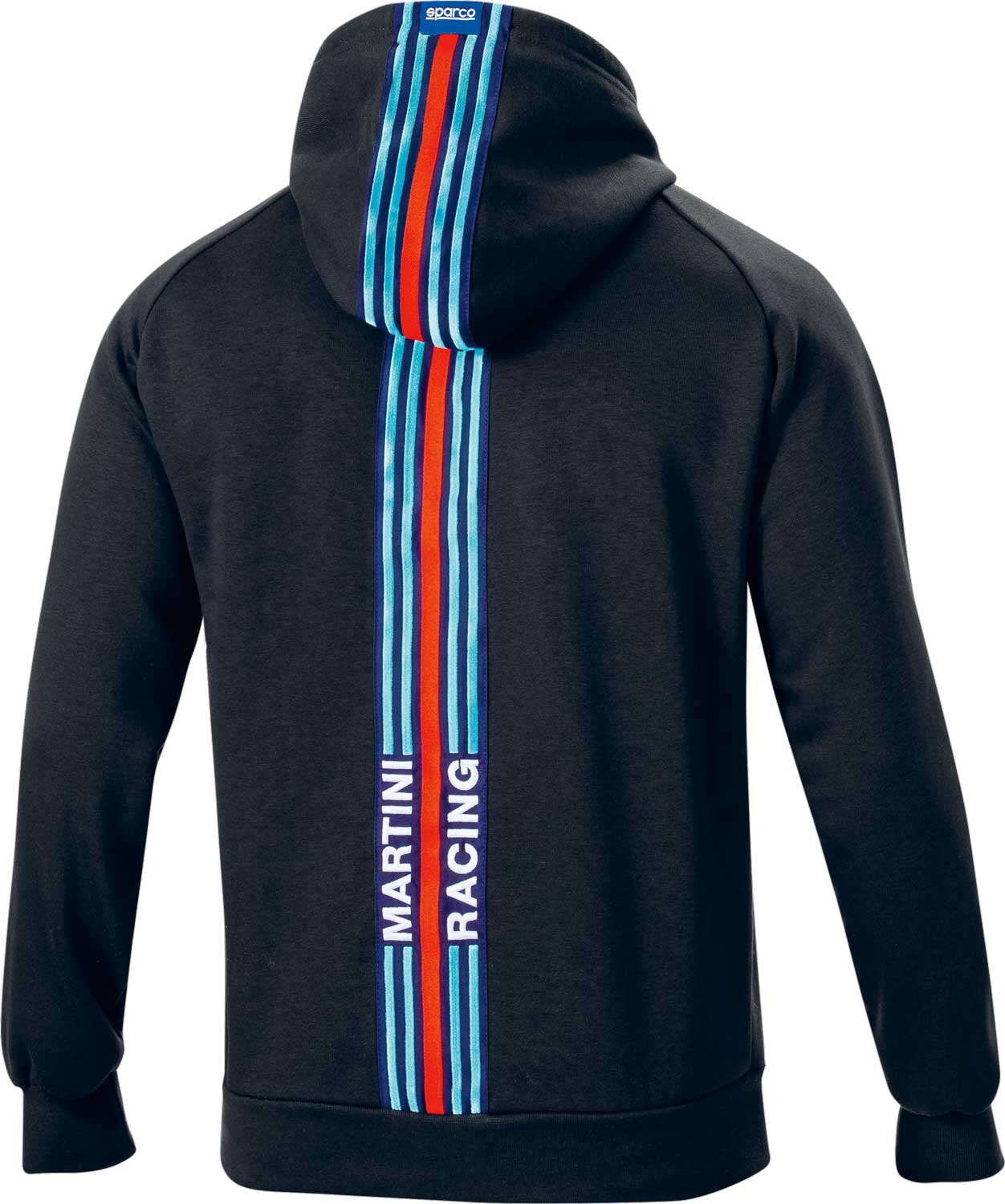 Sparco Hoodie Big Stripes | Martini Racing